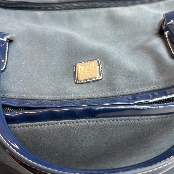 Diane von Furstenberg Travel Bag Suitcase Pull Out Handle and Wheels - Picture 2 of 9